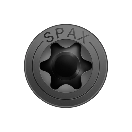 SPAX Black Torx Screw 4.5 x 30mm T20 - Box of 200